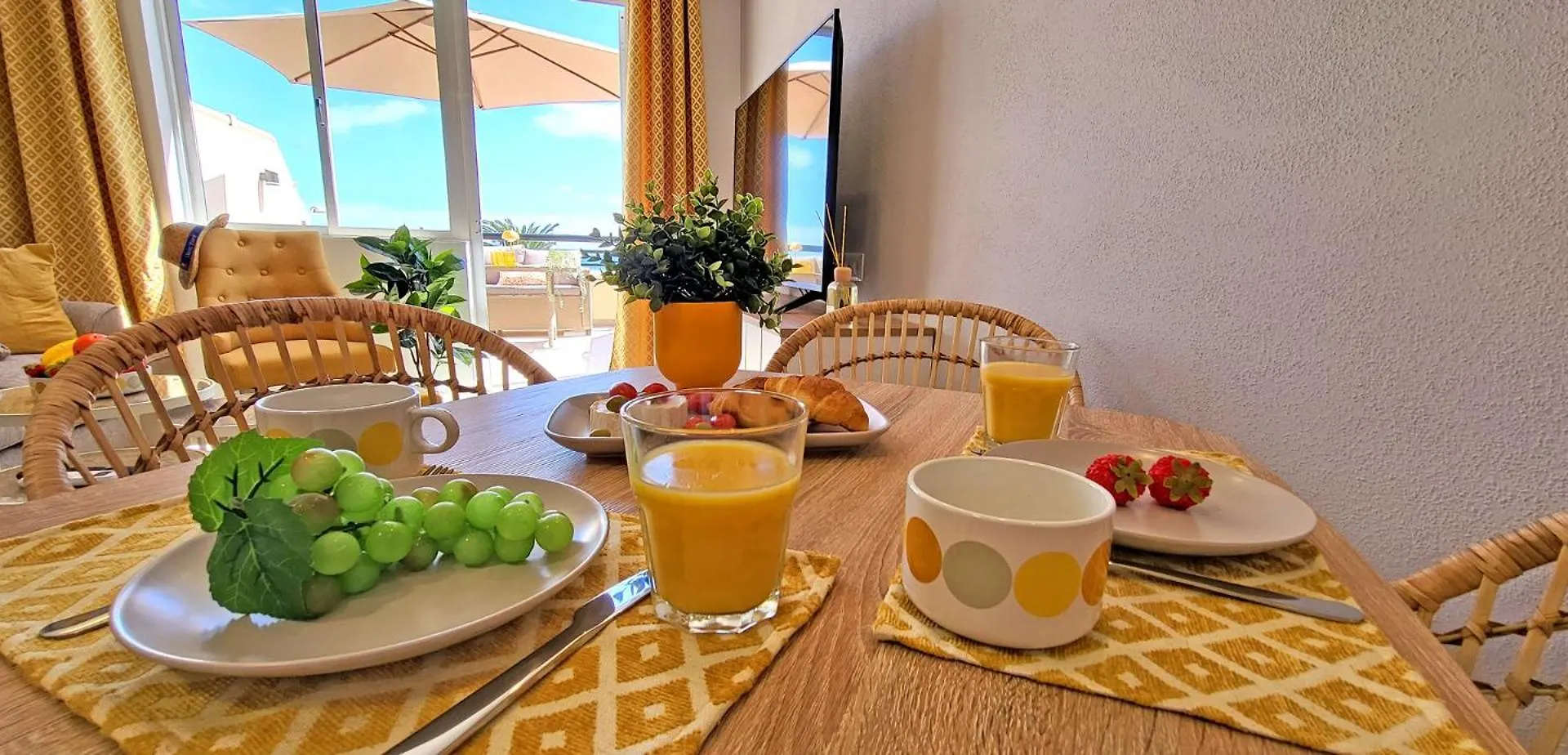 Ferienwohnung Sol, Morro Jable, Meerblick, Klimaanlage, Pool