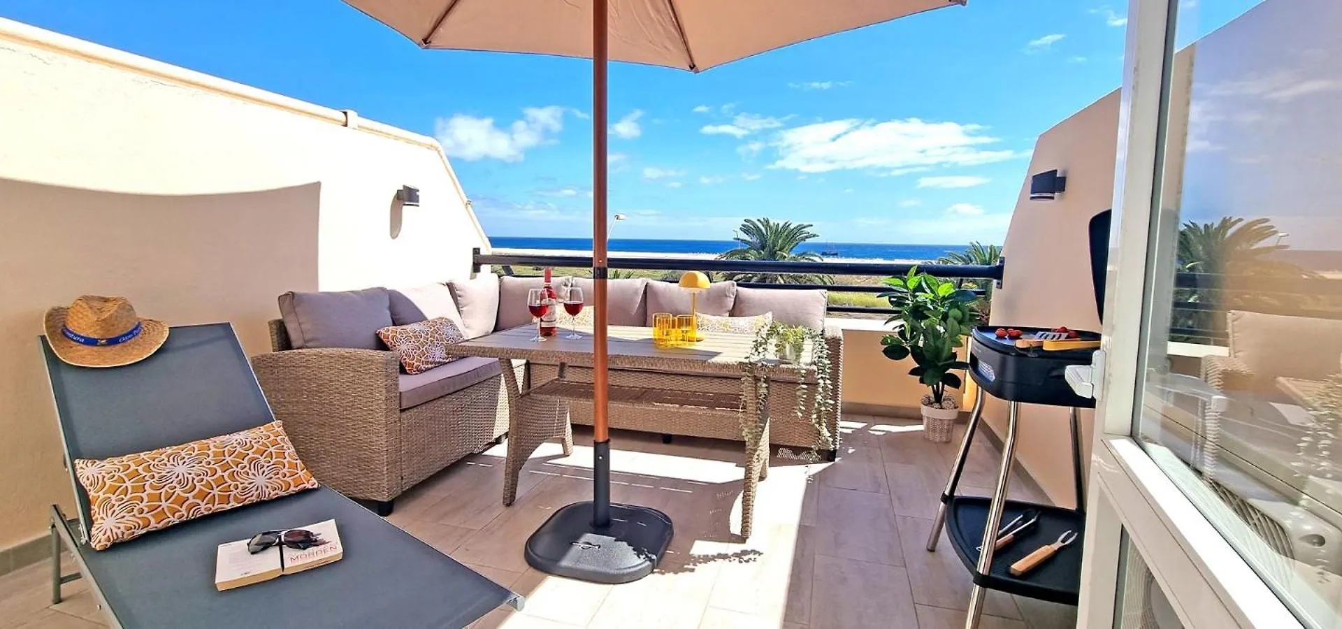Ferienwohnung Sol, Morro Jable, Meerblick, Klimaanlage, Pool 0*, Morro Jable (Fuerteventura) Spain