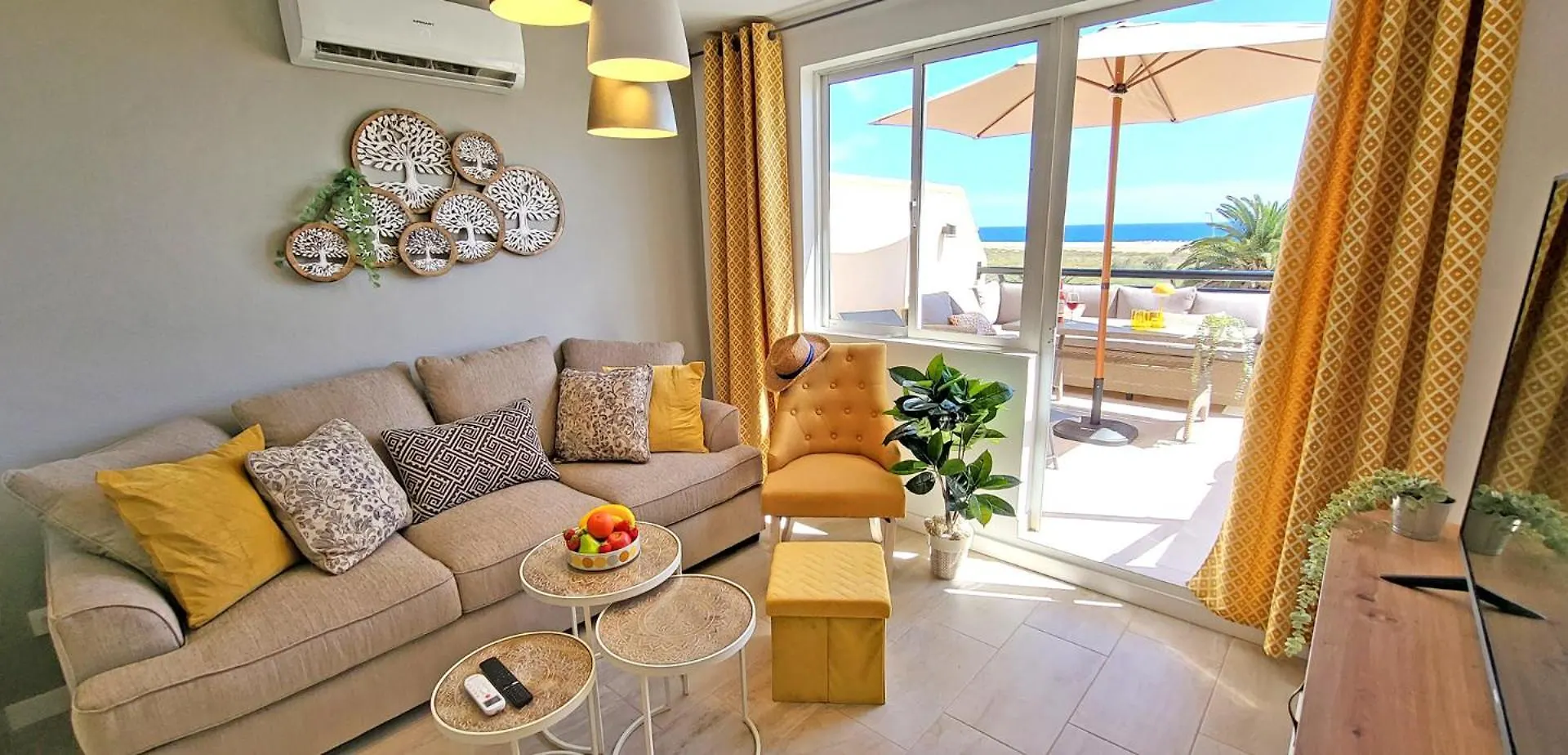 Ferienwohnung Sol, Morro Jable, Meerblick, Klimaanlage, Pool Spain